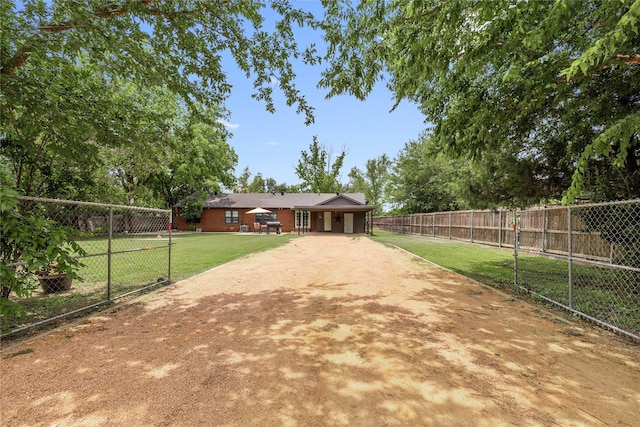 2202 Belmeade Ave, Brownwood, TX 76801 - view of front of property featuring concrete driveway