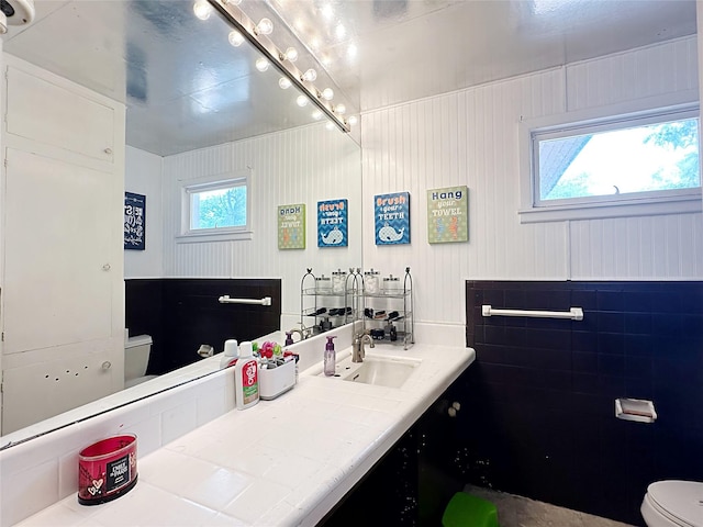4098 Avondale St, Abilene, TX 79605 - bathroom featuring toilet and vanity