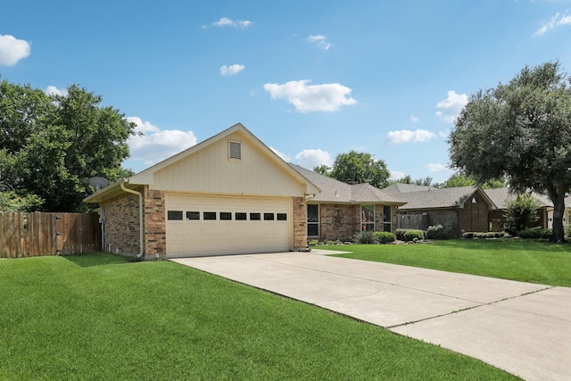 9 Chimney Rock Dr, Trophy Club, TX 76262 - ranch-style house with a garage, driveway, and brick siding