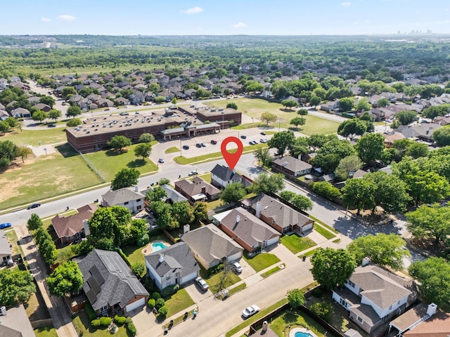8901 Elbe Trl, Fort Worth, TX 76118 - aerial perspective of suburban area