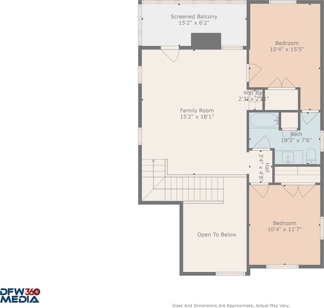 8901 Elbe Trl, Fort Worth, TX 76118 - room layout