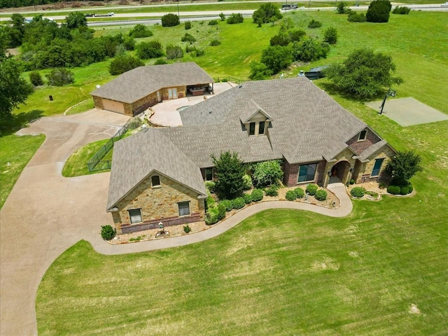 120 Trail Rdg, Weatherford, TX 76087 - view from above of property