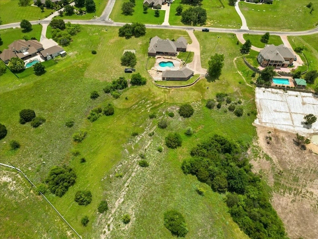 120 Trail Rdg, Weatherford, TX 76087 - bird's eye view of a pool area