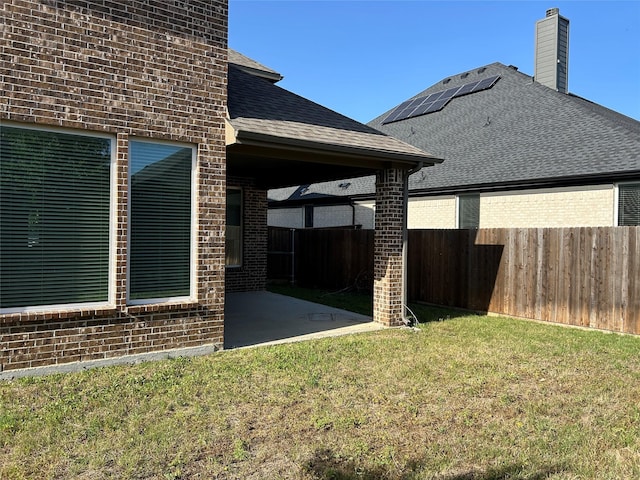 1308 Carlet Dr, Little Elm, TX 75068 - view of yard with a patio area