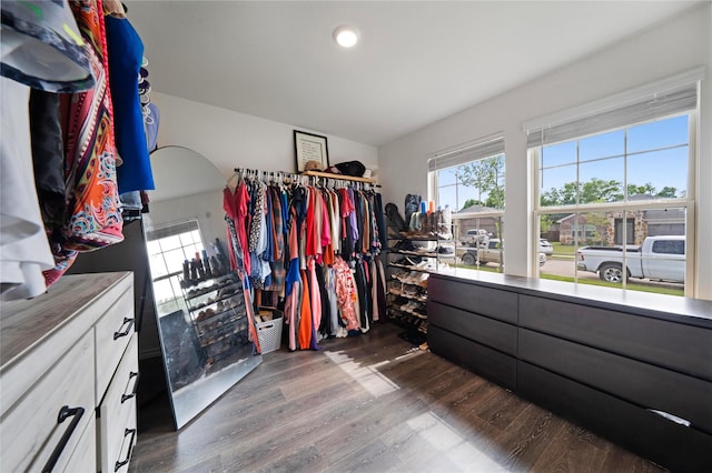 2212 Rosemary Way, Anna, TX 75409 - walk in closet featuring dark wood-style floors