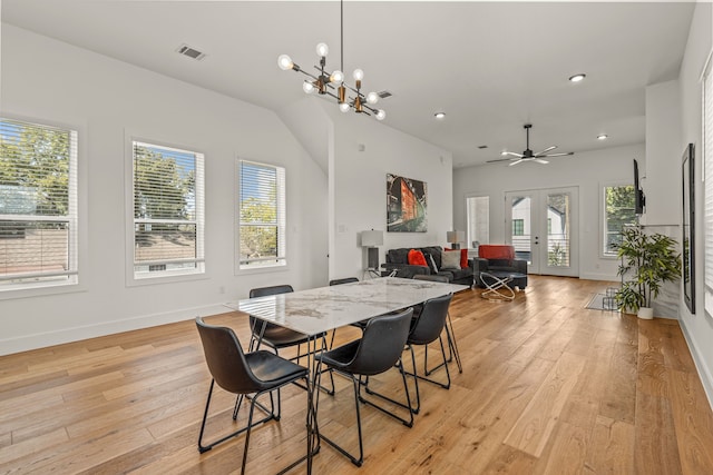 908 Muncie Ave, Dallas, TX 75212 - dining room with plenty of natural light, light wood-style floors, recessed lighting, and baseboards