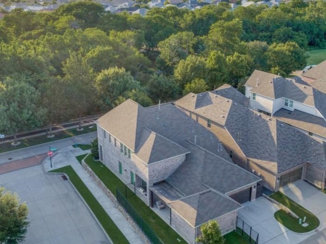 5717 Dr Kenneth Cooper Dr, Mckinney, TX 75070 - drone / aerial view of a heavily wooded area