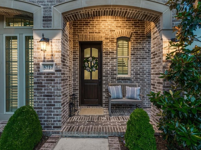 5717 Dr Kenneth Cooper Dr, Mckinney, TX 75070 - entrance to property featuring brick siding