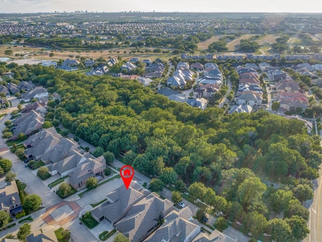 5717 Dr Kenneth Cooper Dr, Mckinney, TX 75070 - aerial view of property and surrounding area featuring nearby suburban area