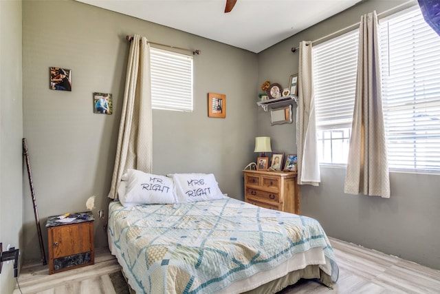 6980 Prather Rd, Springtown, TX 76082 - bedroom with a ceiling fan