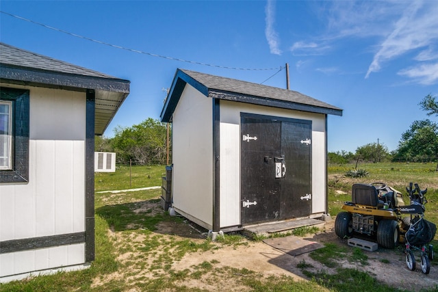 6980 Prather Rd, Springtown, TX 76082 - view of shed