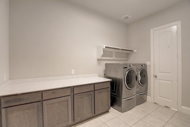 1305 Xeraco Dr, Little Elm, TX 75068 - washroom featuring separate washer and dryer, light tile patterned floors, and baseboards