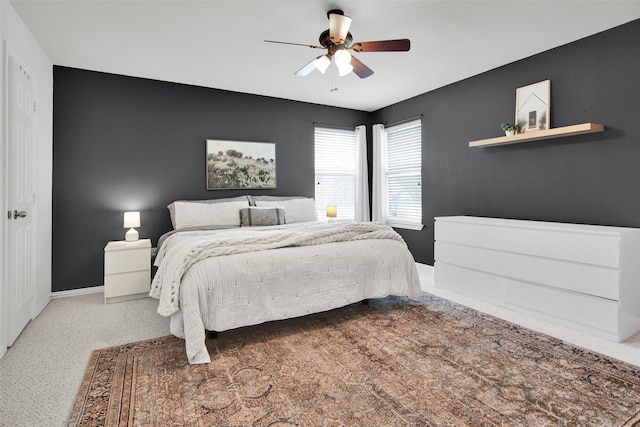 1356 Portsmouth Dr, Providence Village, TX 76227 - carpeted bedroom featuring baseboards and a ceiling fan