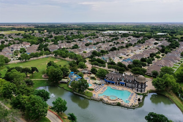 1356 Portsmouth Dr, Providence Village, TX 76227 - view of property location with a nearby body of water, nearby suburban area, and a pool