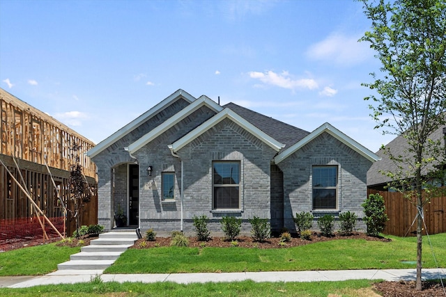 2616 Fargo Pl, Fate, TX 75087 - view of front facade featuring stone siding