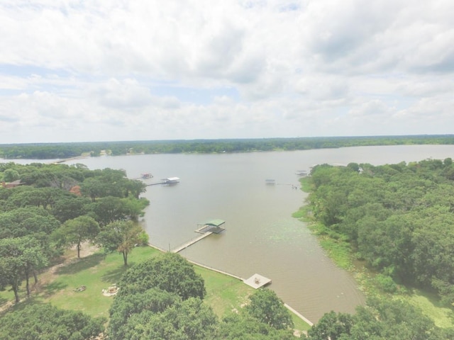 2663 Rodeo Dr, Quinlan, TX 75474 - aerial overview of property's location with a nearby body of water
