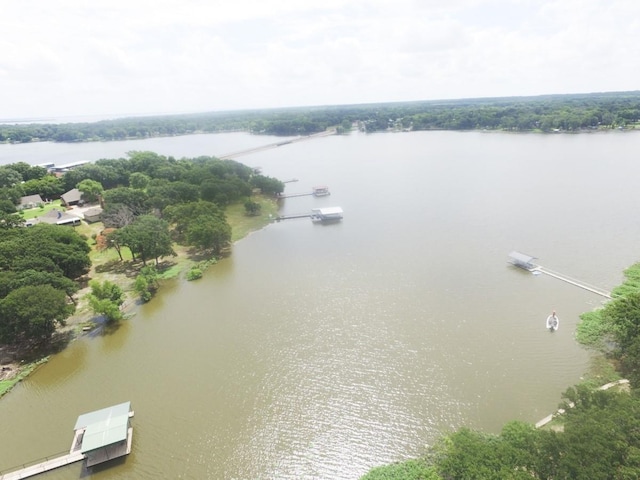 2663 Rodeo Dr, Quinlan, TX 75474 - drone / aerial view of a large body of water