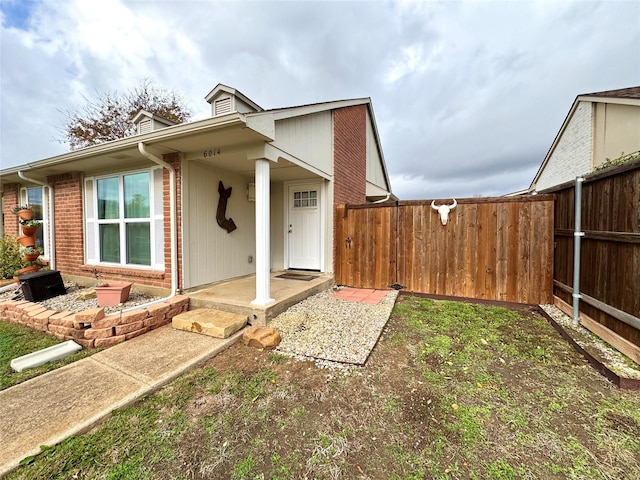 6014 Mcafee Dr, The Colony, TX 75056 - view of front of house featuring brick siding
