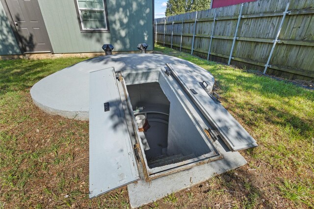 611 S Magnolia St, Pottsboro, TX 75076 - view of storm shelter