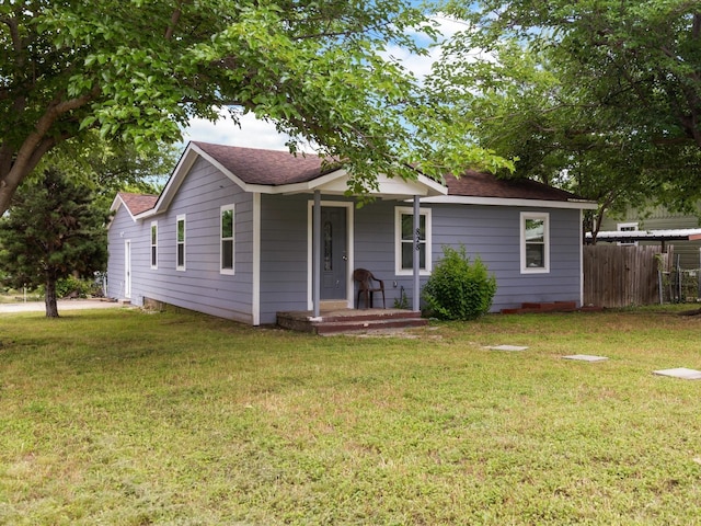 828 Ronald St, White Settlement, TX 76108 - view of front of property featuring a shingled roof and covered porch