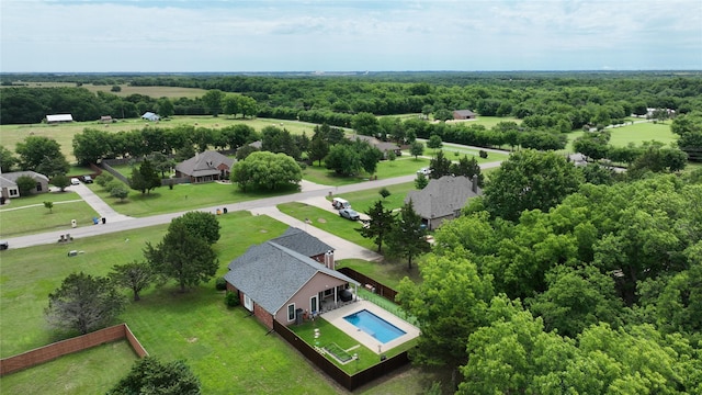 2916 Wilsonwood Way S, Sherman, TX 75092 - drone / aerial view of a pool