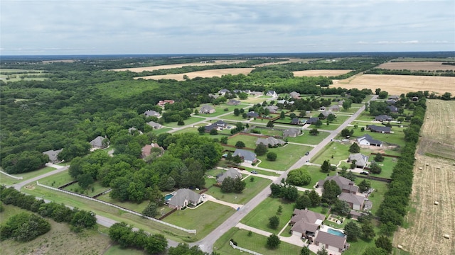 2916 Wilsonwood Way S, Sherman, TX 75092 - aerial view of property and surrounding area featuring rural landscape