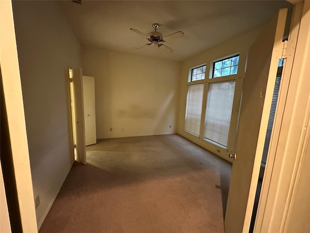 9706-9708 Springtree, Dallas, TX 75243 - spare room featuring a heating unit, carpet floors, and a ceiling fan