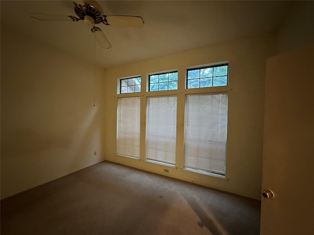 9706-9708 Springtree, Dallas, TX 75243 - carpeted spare room with ceiling fan