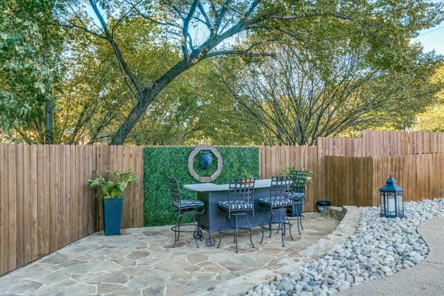 6501 Glenhope Cir S, Colleyville, TX 76034 - view of patio / terrace