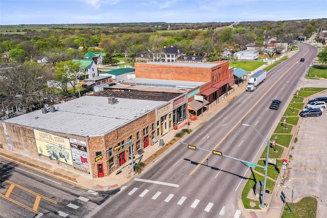 209 N Broad St, Saint Jo, TX 76265 - drone / aerial view