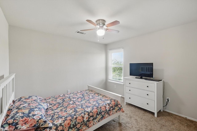 1900 Cassandra Ct, Fort Worth, TX 76131 - bedroom with light carpet and a ceiling fan