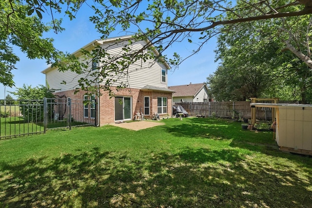 1900 Cassandra Ct, Fort Worth, TX 76131 - rear view of house with brick siding
