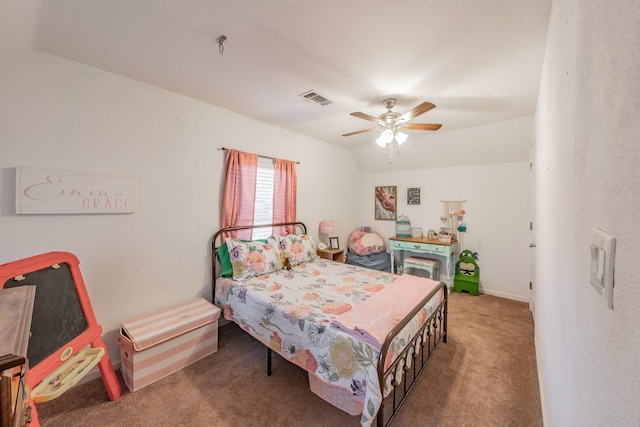 300 E Shoemaker St, Decatur, TX 76234 - bedroom featuring carpet floors and a ceiling fan