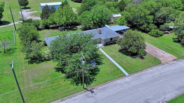 1106 Central Ave, Bowie, TX 76230 - bird's eye view