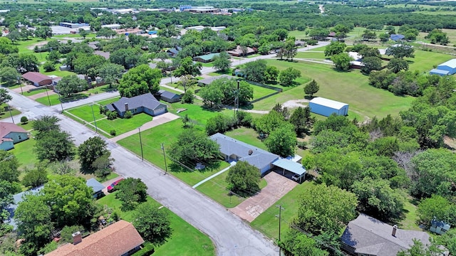 1106 Central Ave, Bowie, TX 76230 - aerial view of residential area