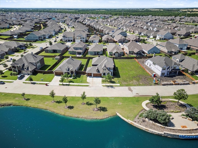 1042 Watercourse Pl, Royse City, TX 75189 - aerial perspective of suburban area featuring a nearby body of water