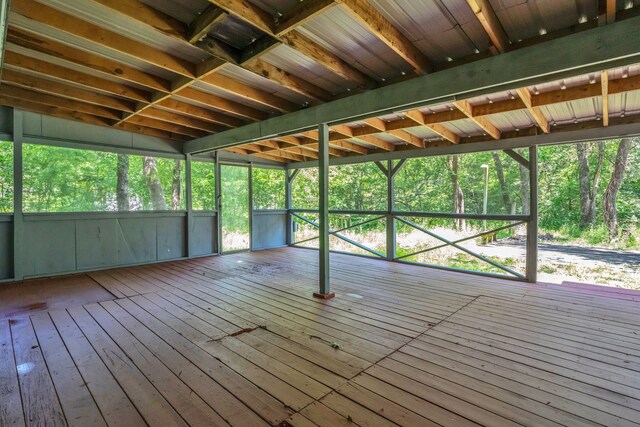 84 Natchez Rd, Pottsboro, TX 75076 - wooden terrace with a sunroom
