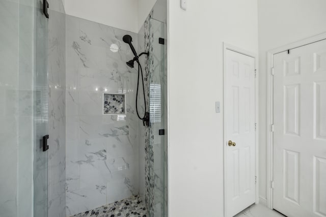 10119 Andre Dr, Irving, TX 75063 - bathroom featuring a marble finish shower