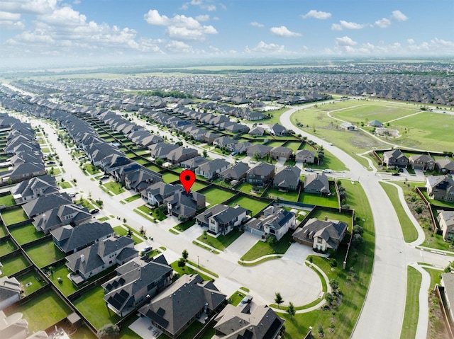 1417 Stoneleigh Pl, Aubrey, TX 76227 - aerial view of property's location featuring nearby suburban area
