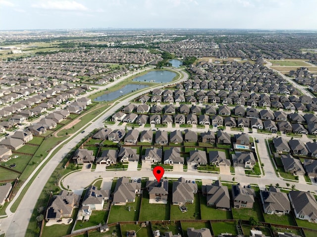 1417 Stoneleigh Pl, Aubrey, TX 76227 - view of property location with nearby suburban area and a nearby body of water