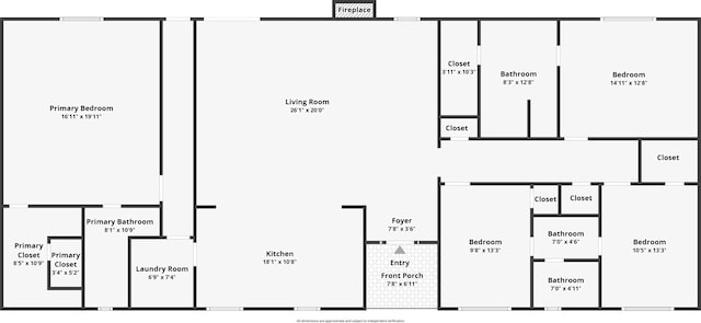 37 Devonshire Dr, Bedford, TX 76021 - room layout