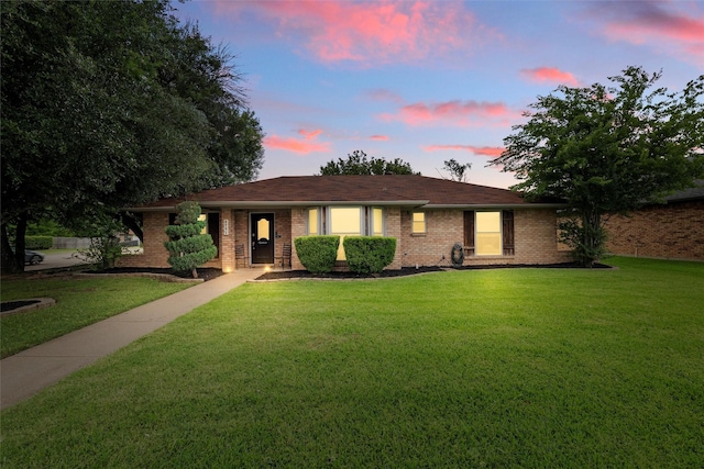 6701 Ridgetop Rd, North Richland Hills, TX 76182 - single story home featuring a lawn and brick siding