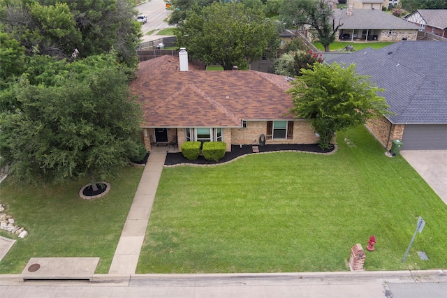 6701 Ridgetop Rd, North Richland Hills, TX 76182 - view from above of property
