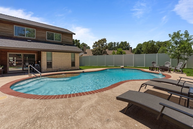 1617 Versailles Dr, Richardson, TX 75081 - view of pool featuring a patio area and a fenced backyard