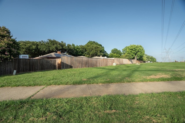 1610 Alpine Pass, Lewisville, TX 75077 - view of yard