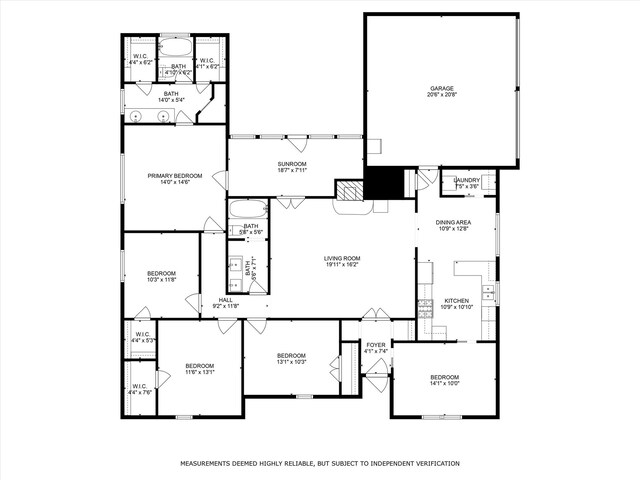 1610 Alpine Pass, Lewisville, TX 75077 - view of floor plan / room layout