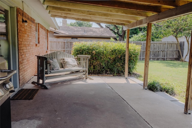 2712 Larkin Ave, Fort Worth, TX 76133 - view of patio / terrace
