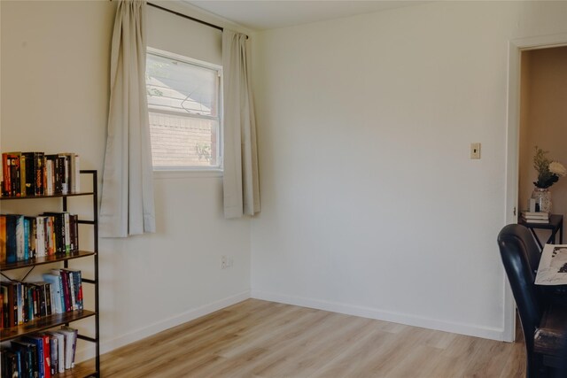 2712 Larkin Ave, Fort Worth, TX 76133 - unfurnished office featuring light wood finished floors and baseboards