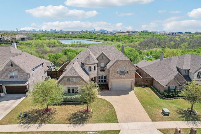 4534 Whispering Lake Dr, Frisco, TX 75036 - view of subject property featuring a large body of water