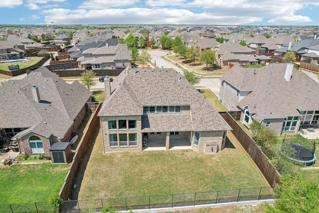 4534 Whispering Lake Dr, Frisco, TX 75036 - aerial view of residential area